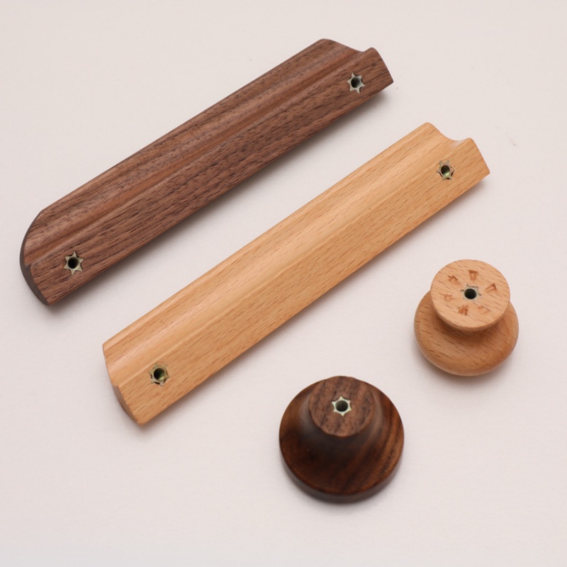 북유럽풍 원목 캐비닛 서랍 손잡이, 원목 옷장 문 손잡 - Curved Spring Bar 리뷰 및 가격