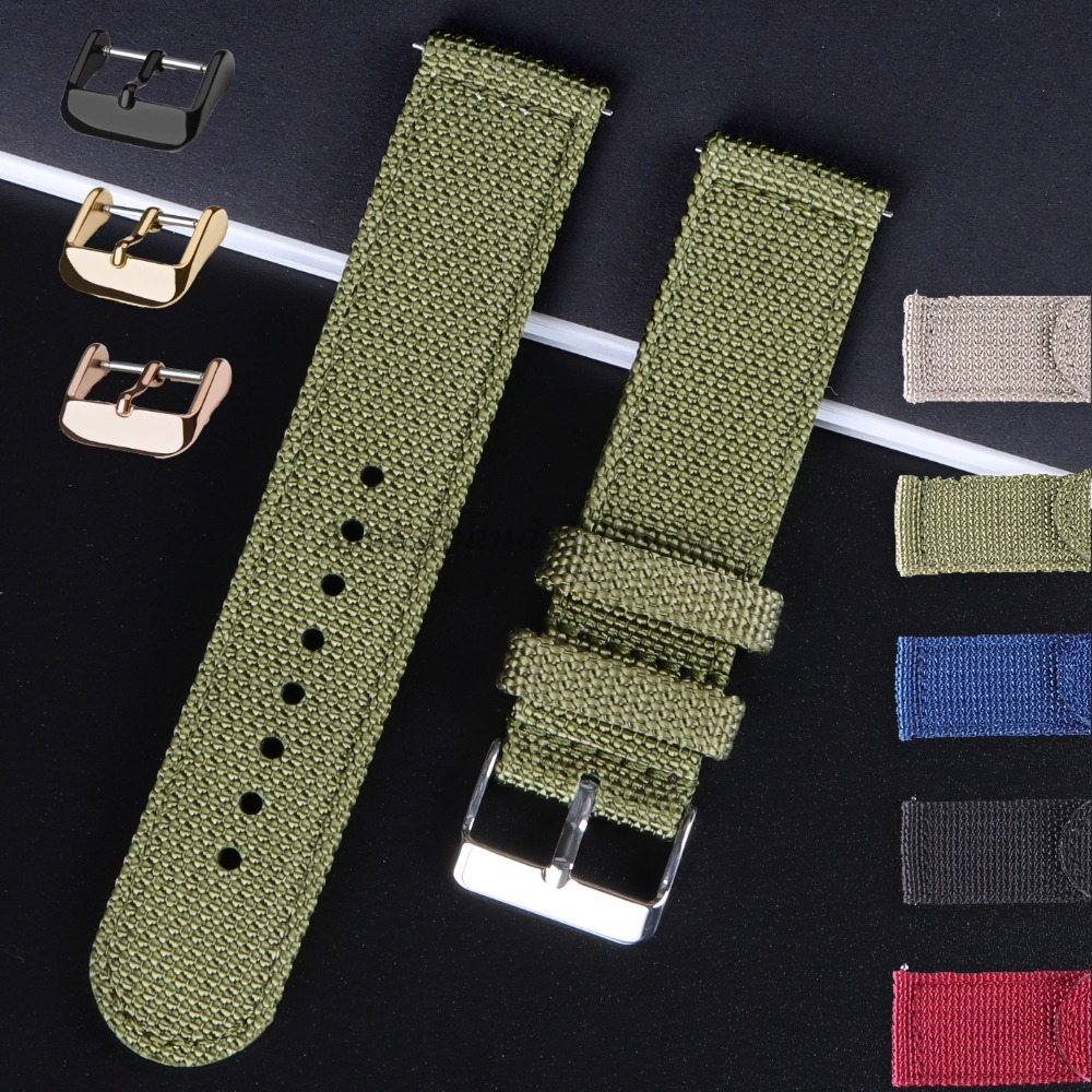 나일론 캔버스 스트랩 퀵릴리즈 시계 밴드, 삼성 세이코 - Nato Strap Nylon 리뷰 및 가격