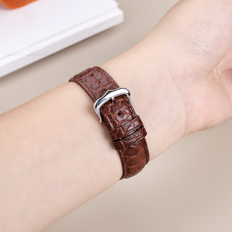Cartier 악어 가죽 팔찌 정품 악어 스트랩, Ro - Cartier Watch Santos 리뷰 및 가격