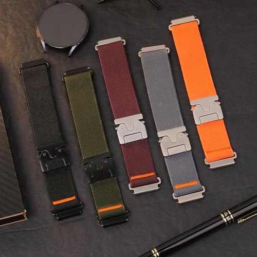 Amazfit bip 6 5/GTS 3/2/2e/GTS - Parachute Strap Elastic 리뷰 및 가격